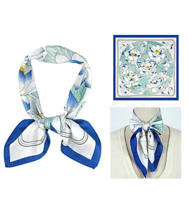 Lotus Flower Bandana Scarf