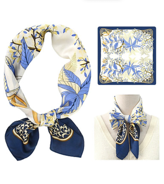Tree Print Bandana Scarf