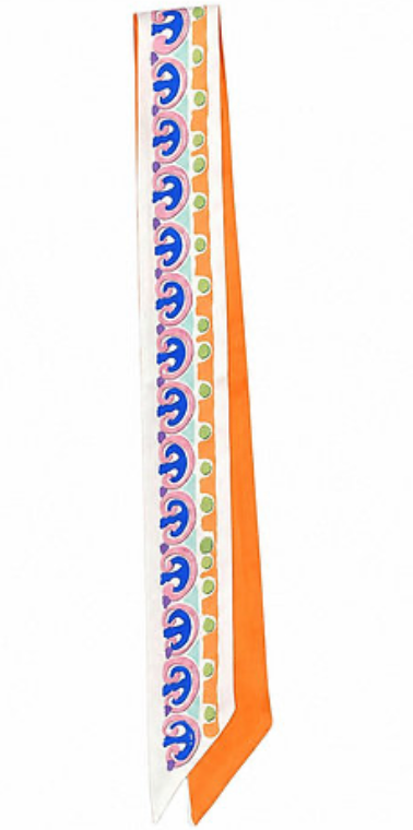 Skinny Scarf | Orange