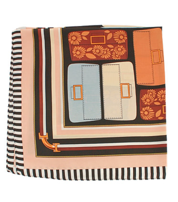 Bag Bandana Scarf | Brown