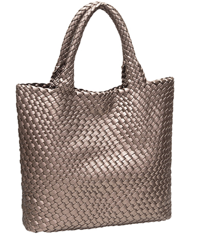 Woven Tote Bag | Bronze