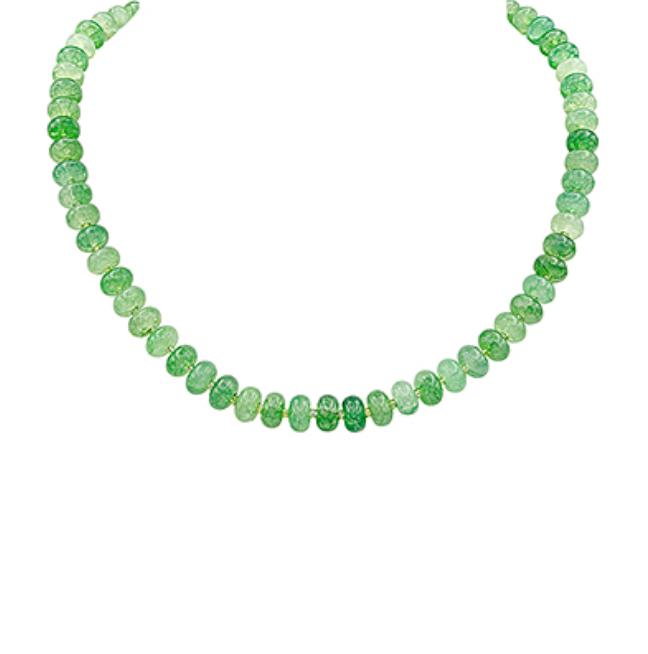 Stone Necklace | Green