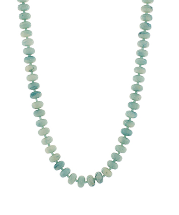 Rondelle Bead Necklace | Mint