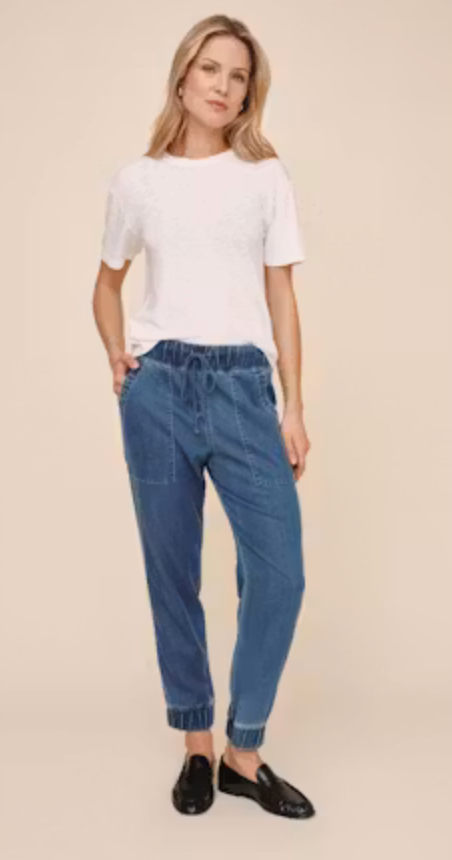 Relaxed Crew Neck Tee I White