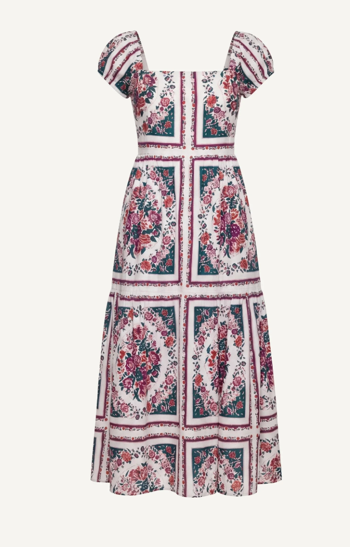 Anne Midi Dress | Carmella Print