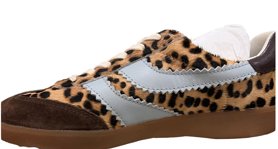 Merit Sneaker I Leopard Calf Hair