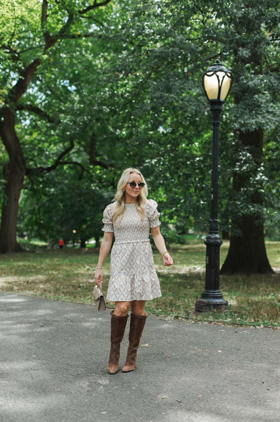 The Uptown Smocked Dress