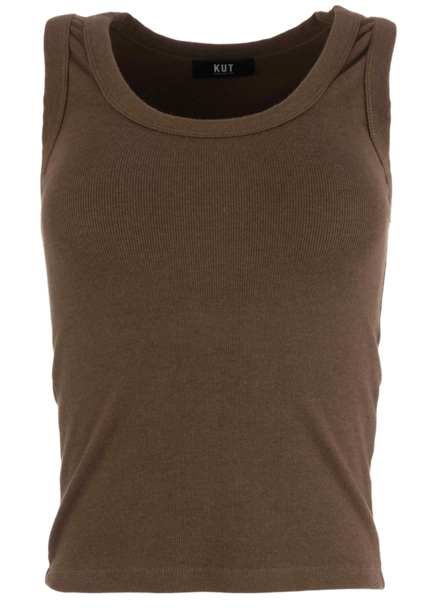 Anastasia Tank | Chocolate