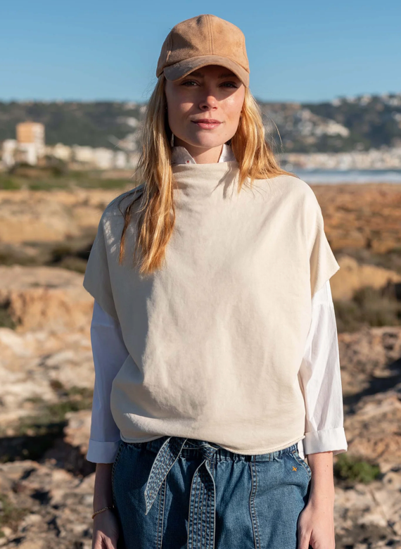 Frenchie Dolman Top | Bone