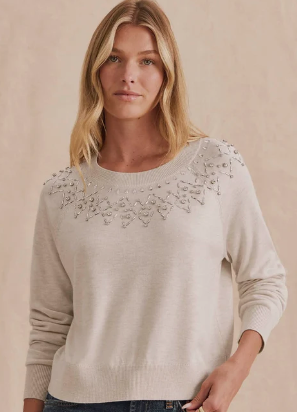Fletcher Sweater I Pale Oak Heather