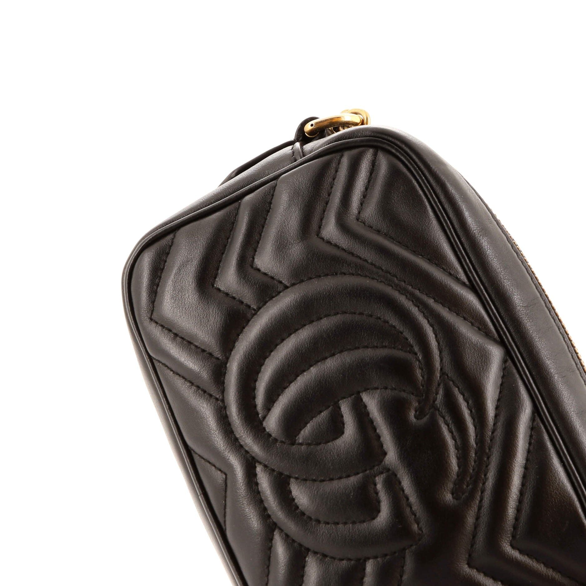 Gucci Mini GG Marmont Shoulder Bag, Matelasse Chevron