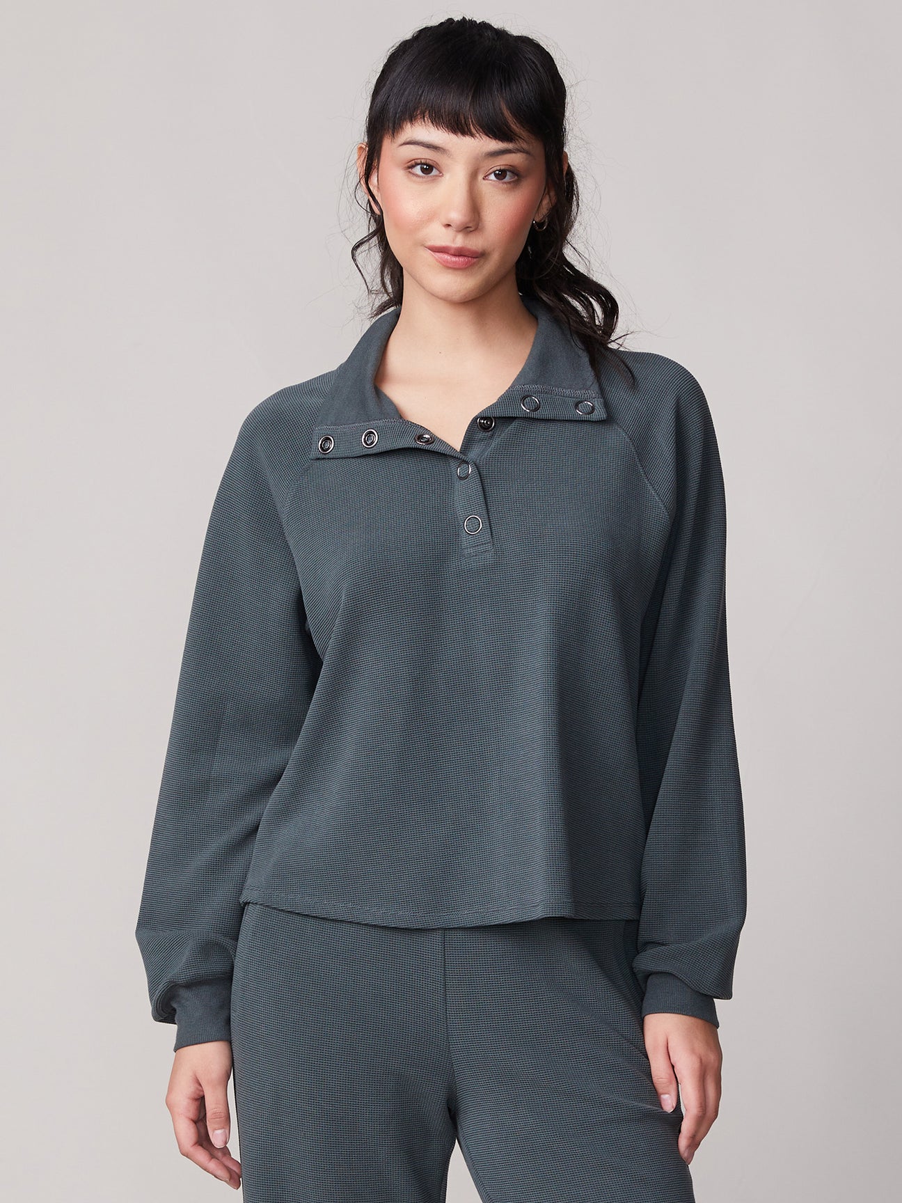 Waffle Pullover I Urban Chic