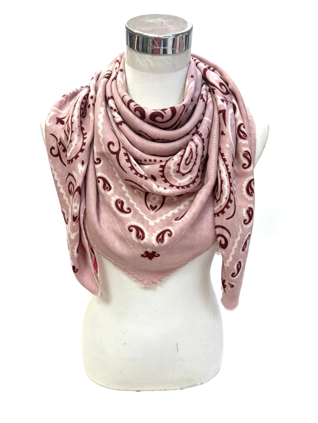 Laney Large Bandana  | Rose