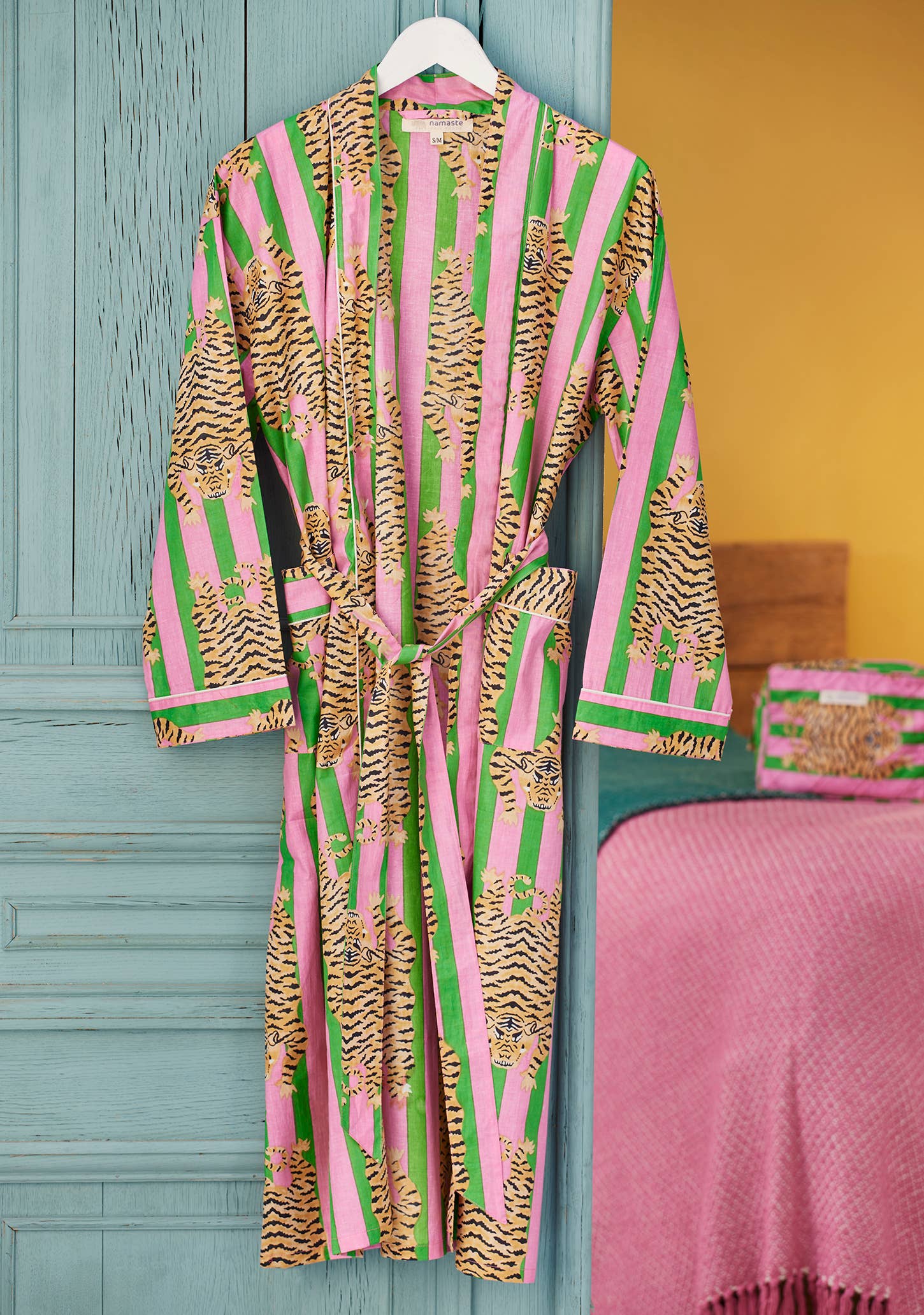 Tiger Stripe | Pink, Green