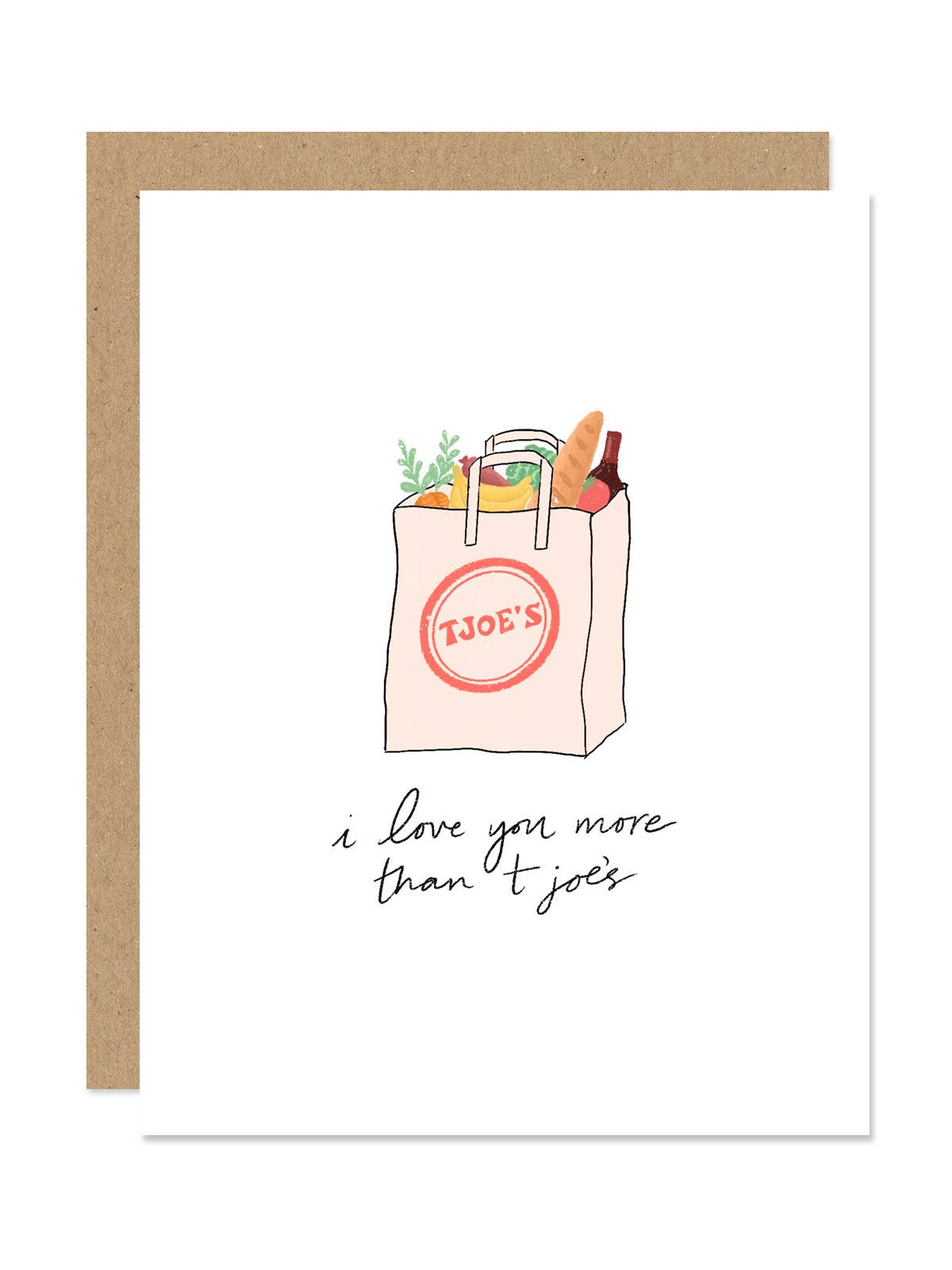 T Joes Greeting Card