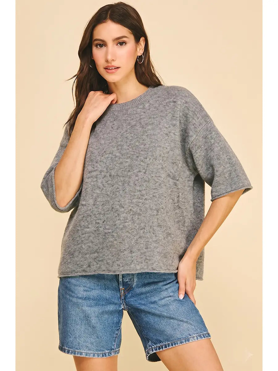 Vienna Sweater | Grey