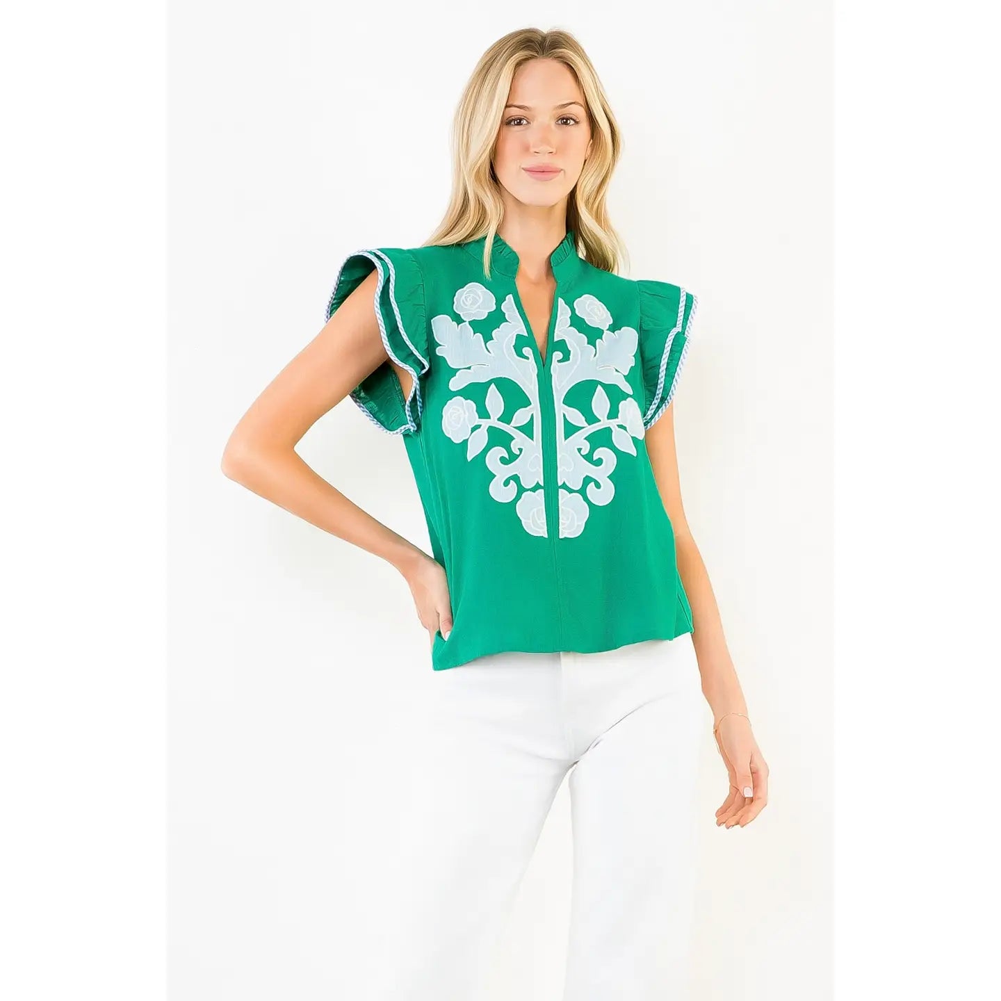 Willa Blouse | Green