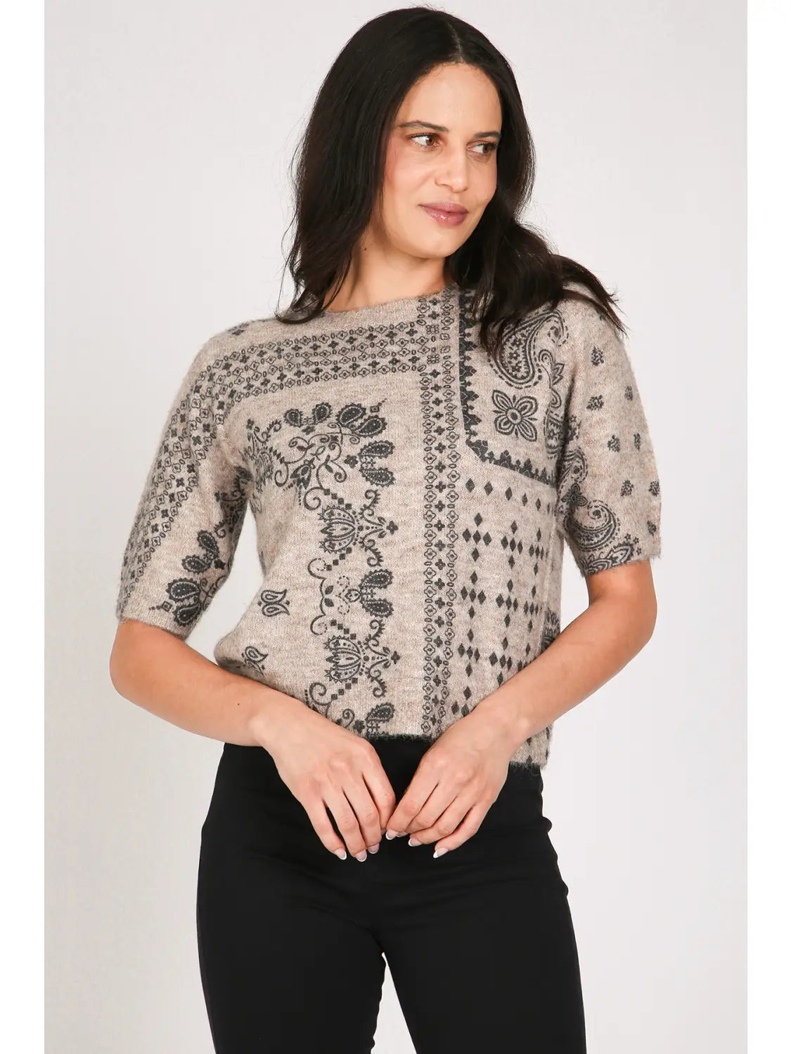 Karina Abstract Sweater