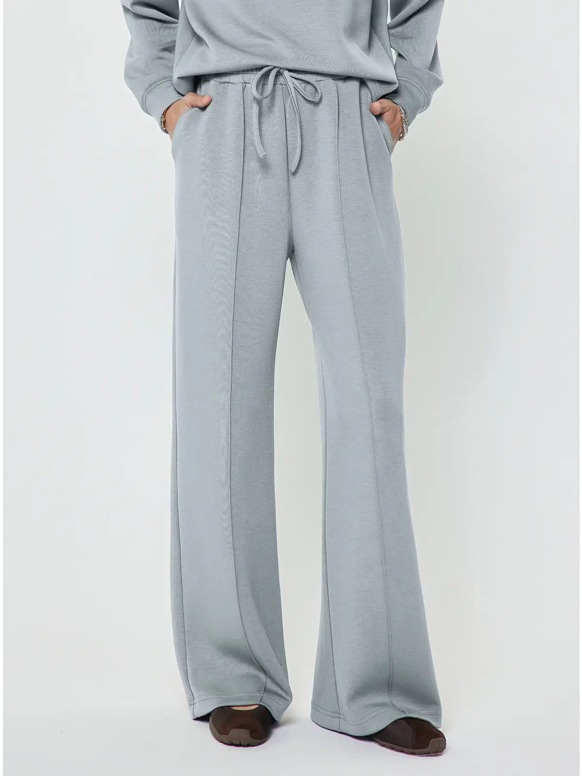 Darla Wide Leg Pants | Blue