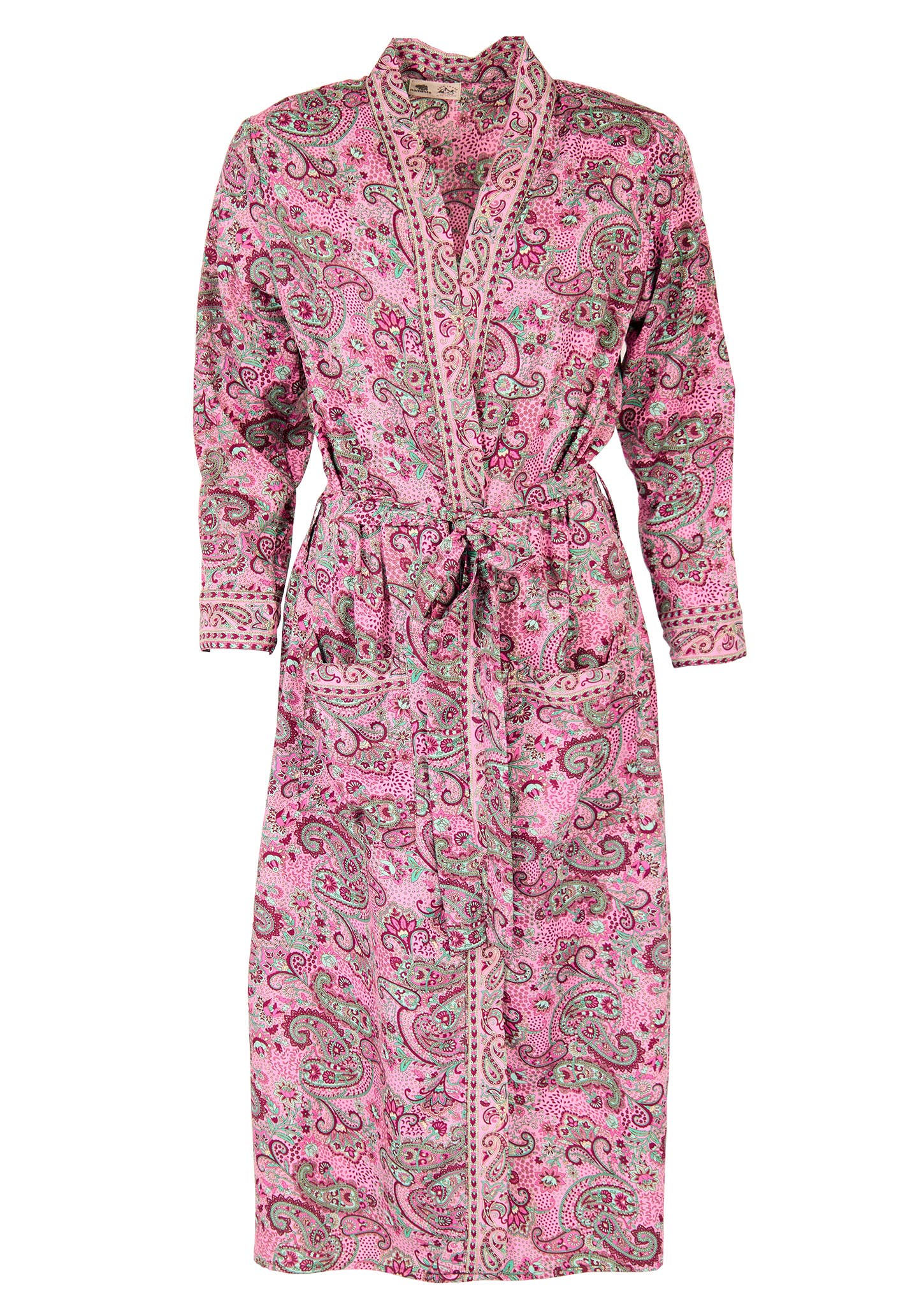 Pink Paisley Kimono