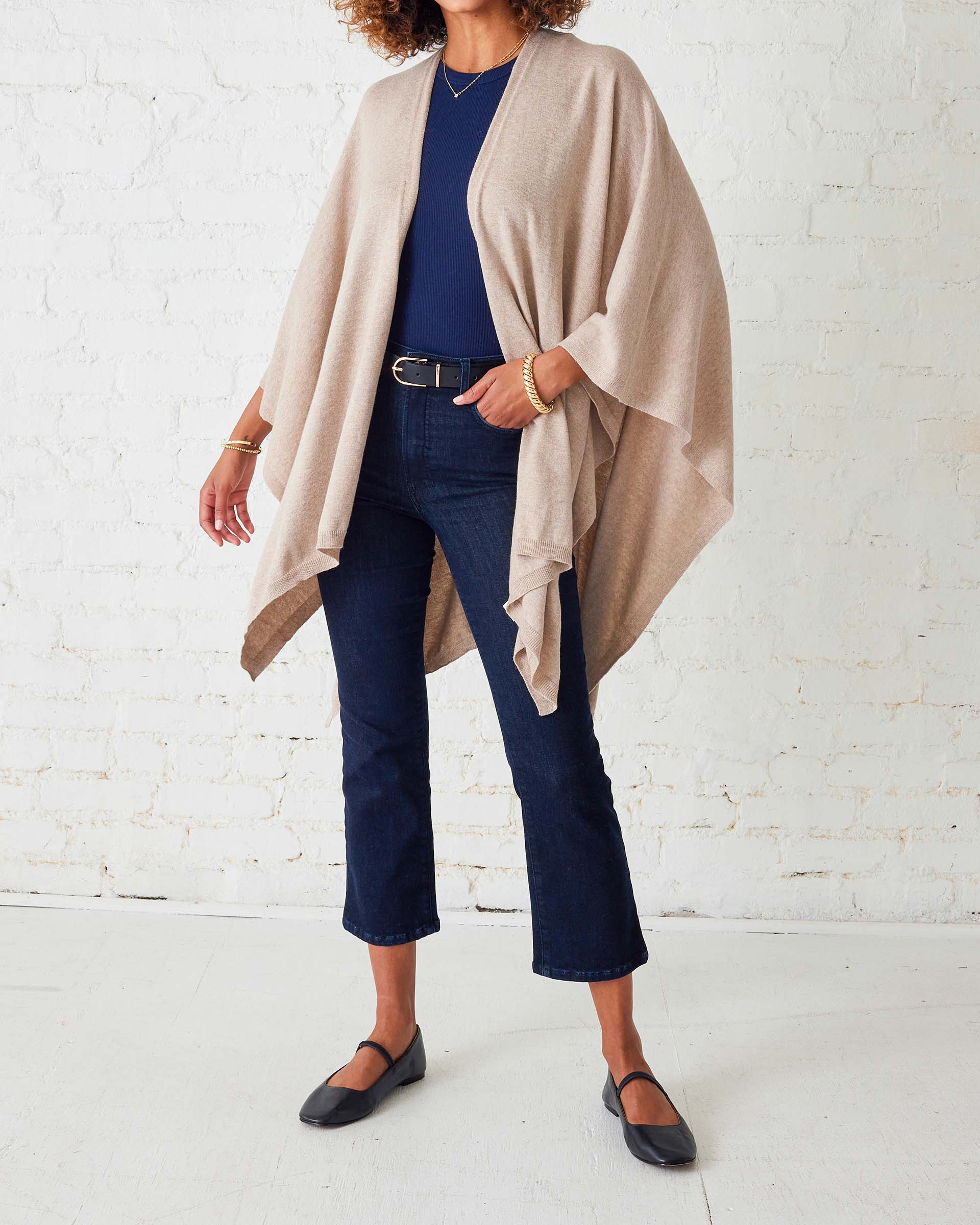 Charleston Wrap I Mink