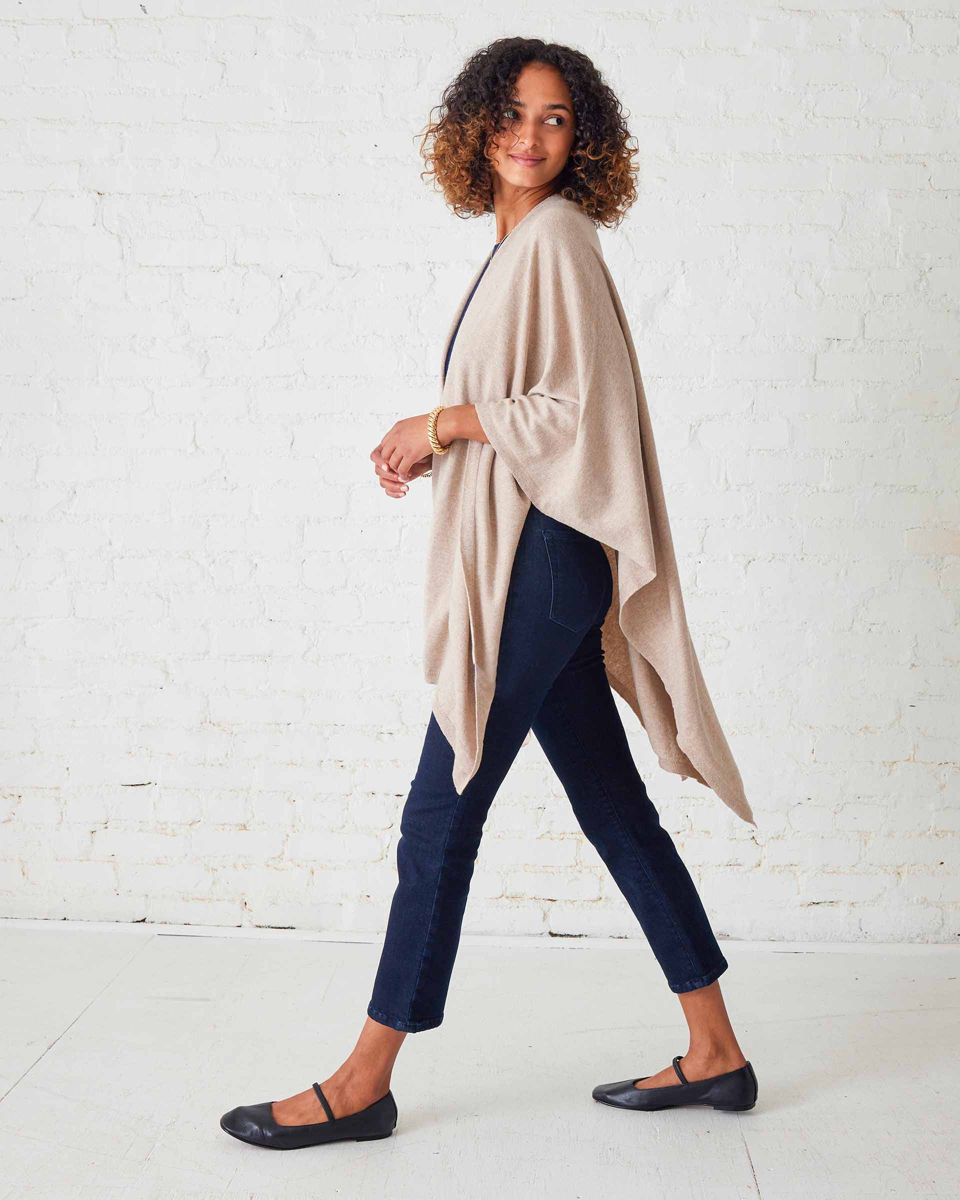 Charleston Wrap I Mink