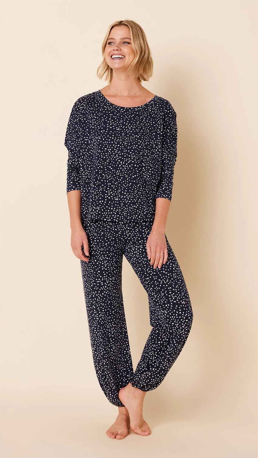 Pima Knit Pullover Pajama Set