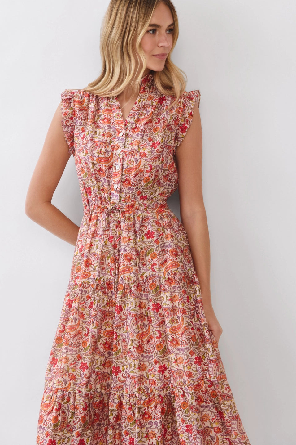 Rosalie Dress | Red
