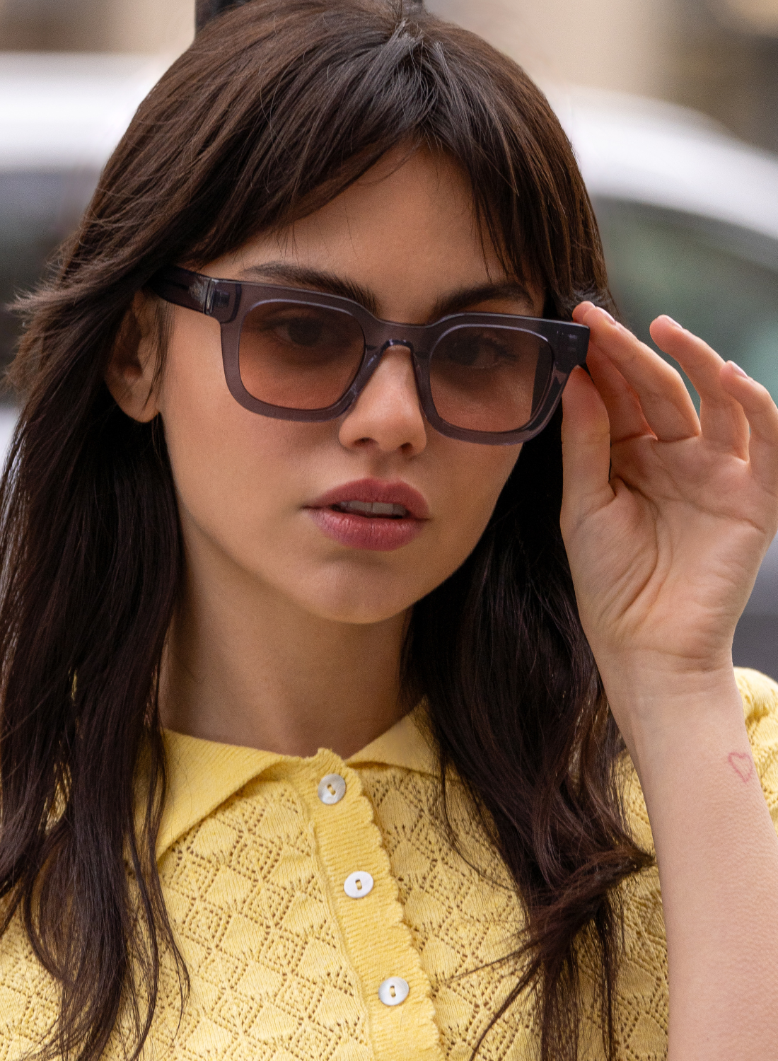 Atlas Acetate Rectangular Sunglasses | Cloud