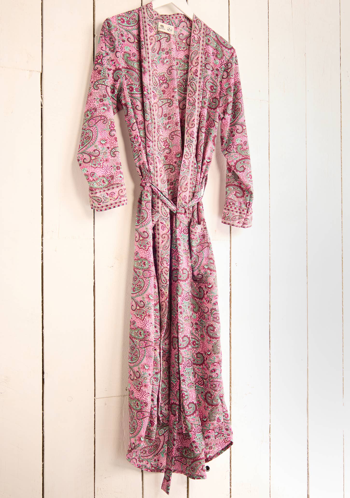 Pink Paisley Kimono