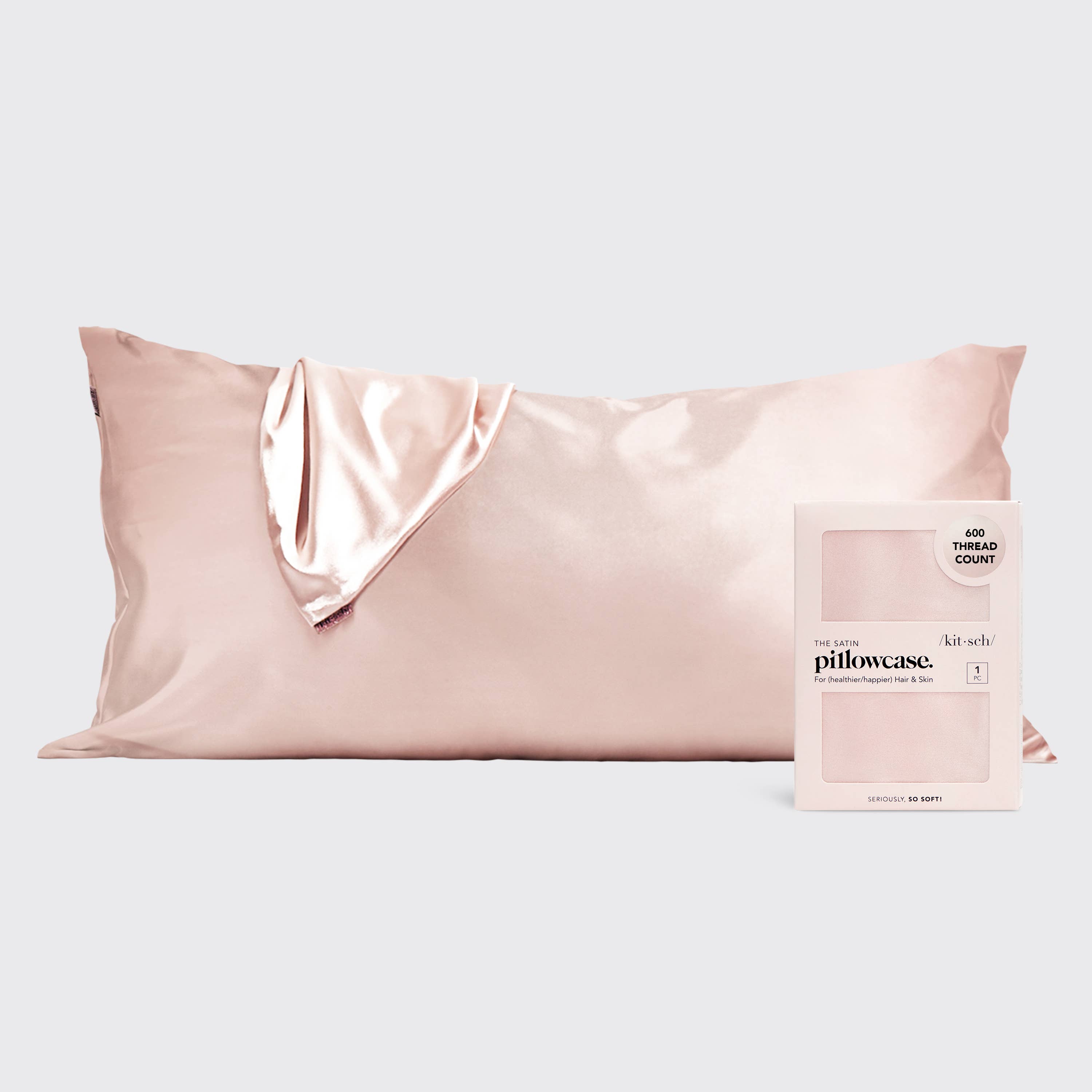 Satin Pillowcase King | Blush