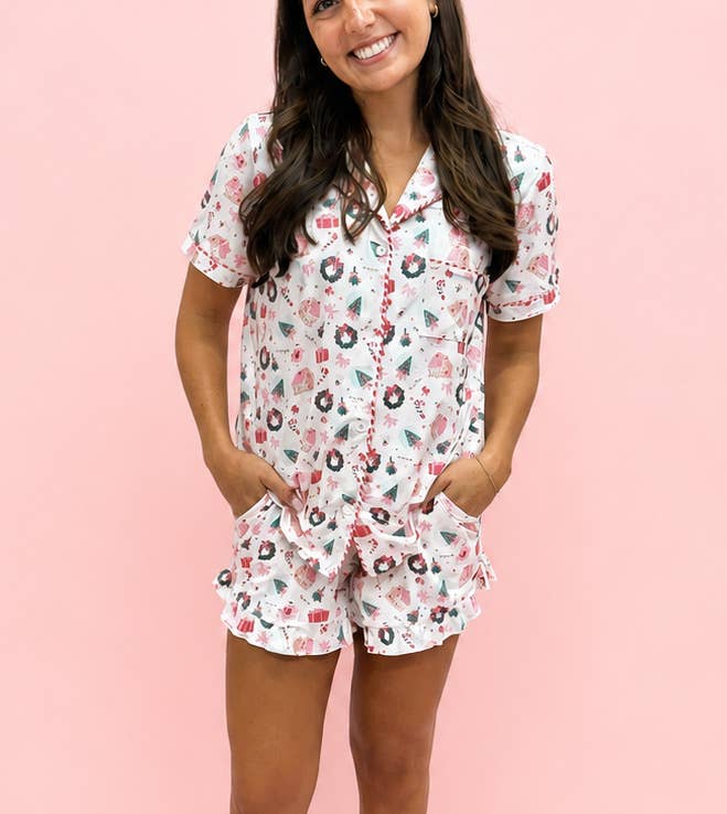 Gingerbread Houses Pajamas