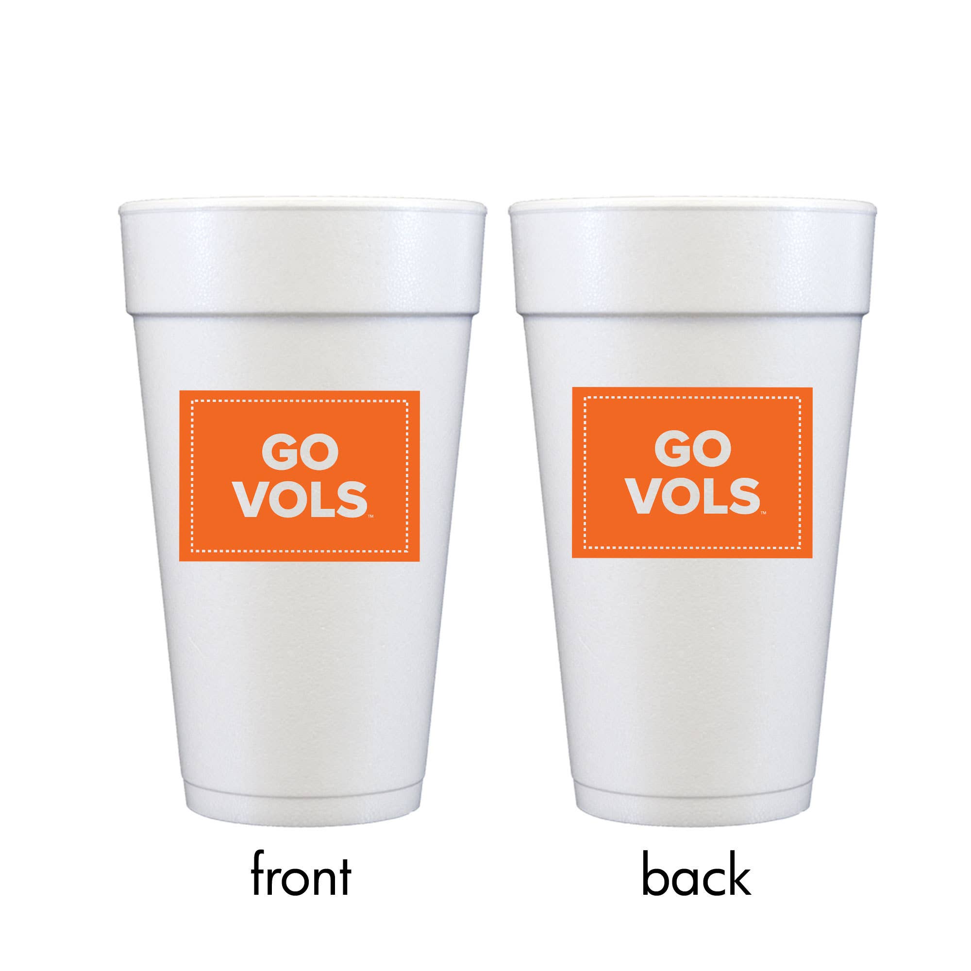 Foam Cup | Go Vols (20 oz Cups)