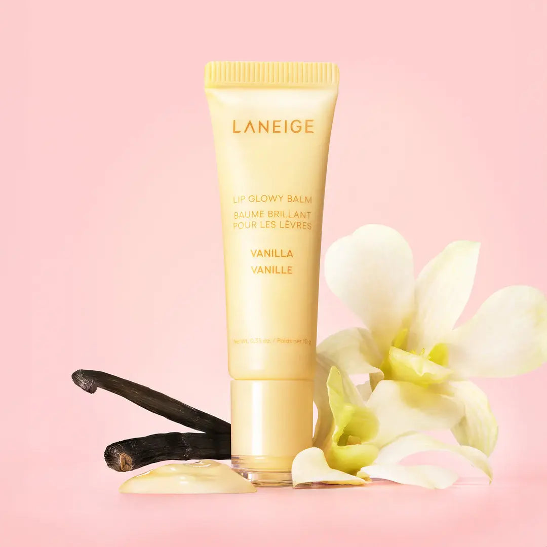 Laneige Glowy Lip Balm Tube | Vanilla