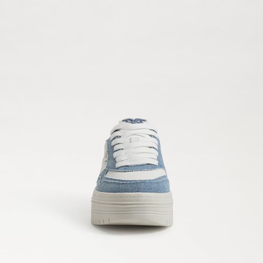 Blaine Sneakers - Sugar / Montrose Blue Denim