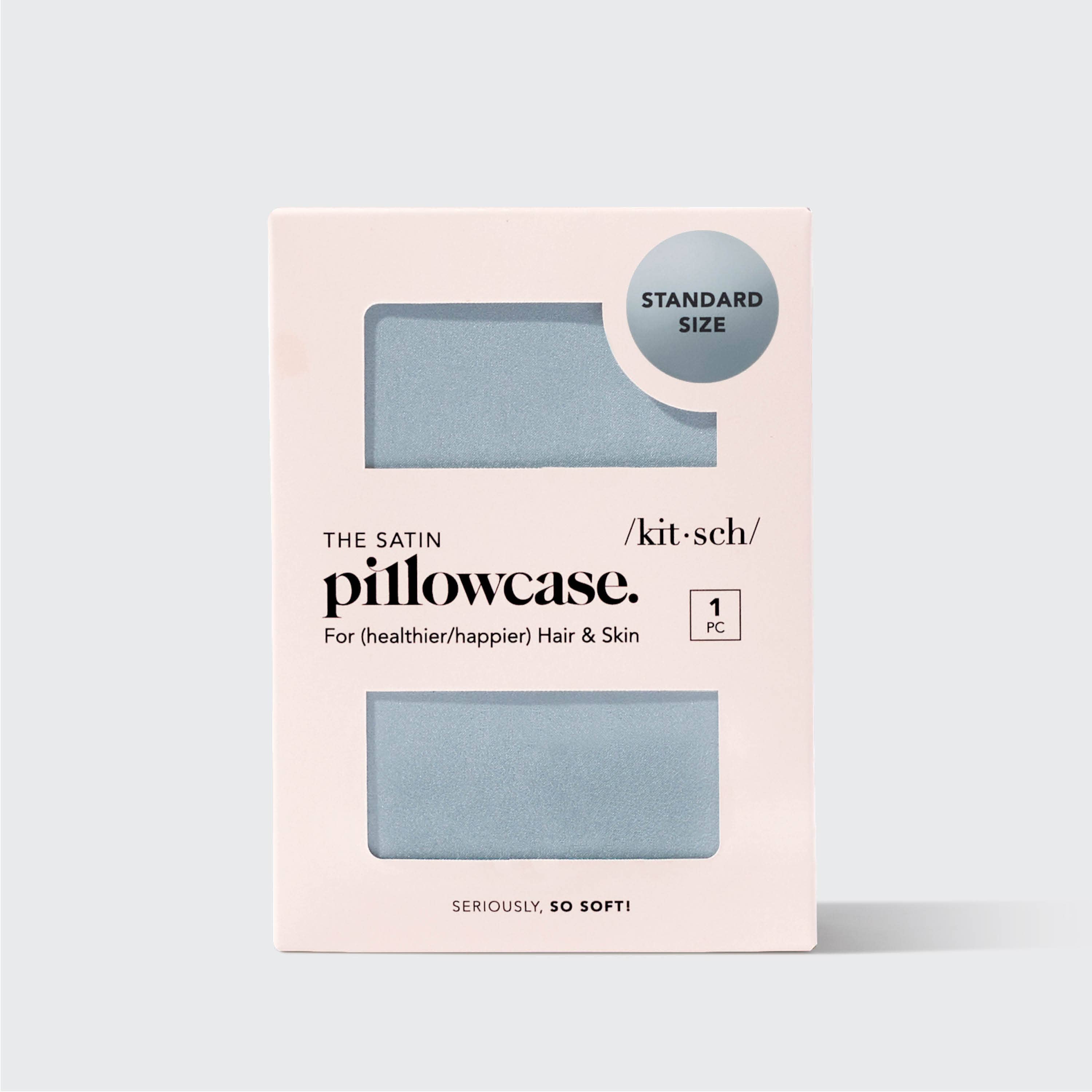 Satin Pillowcase Standard | Haze Blue