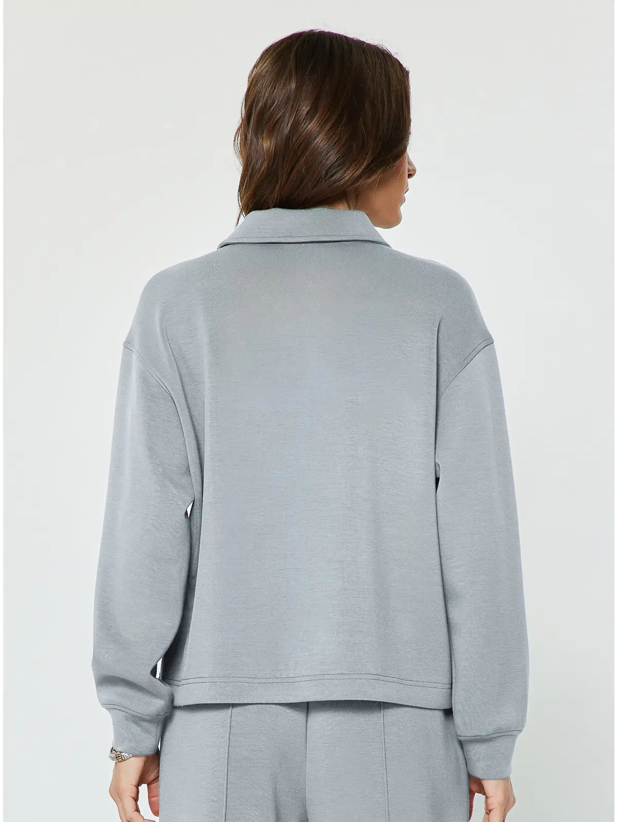 Darla Half Zip Pullover | Blue