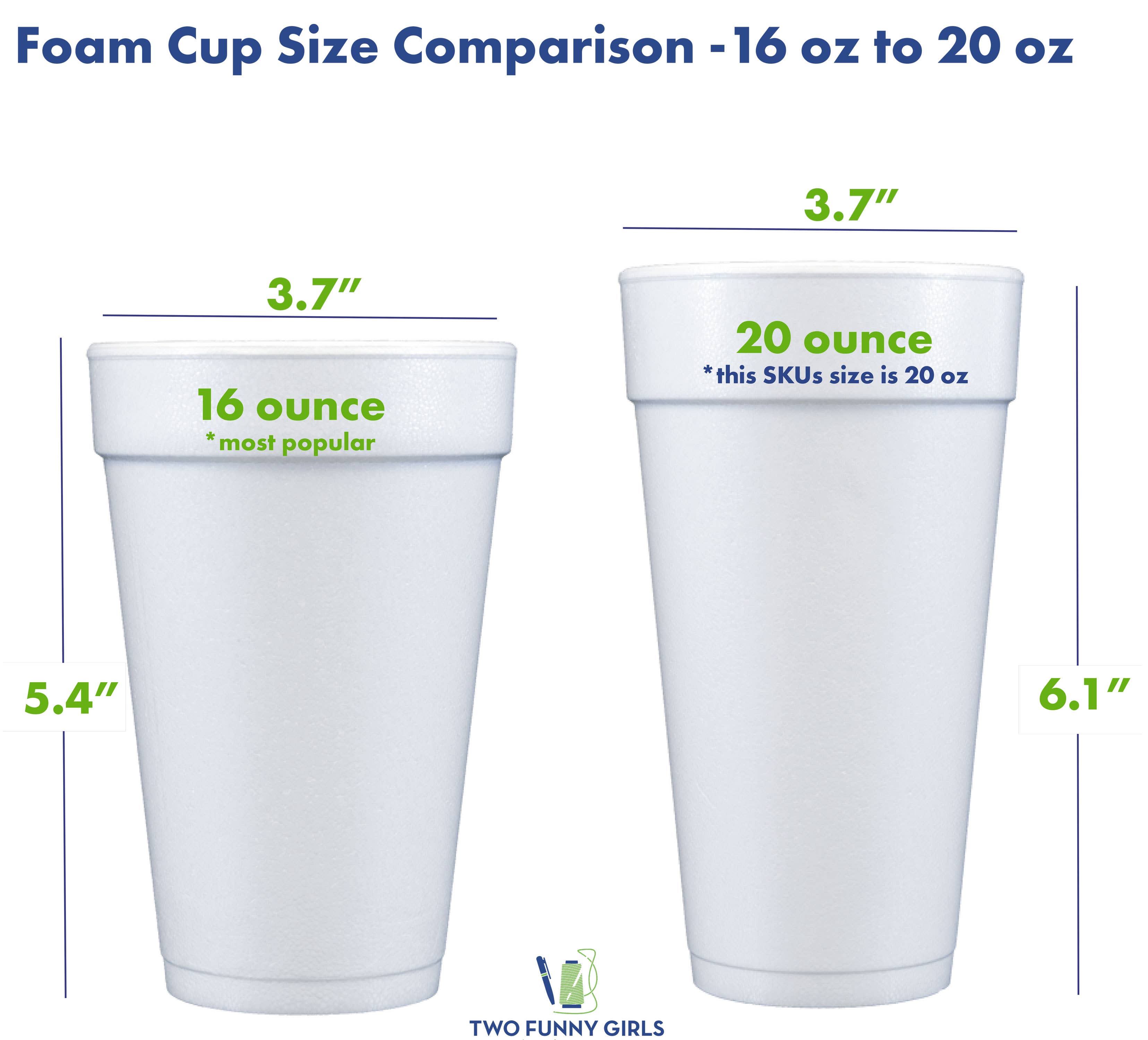 Foam Cup | Go Vols (20 oz Cups)