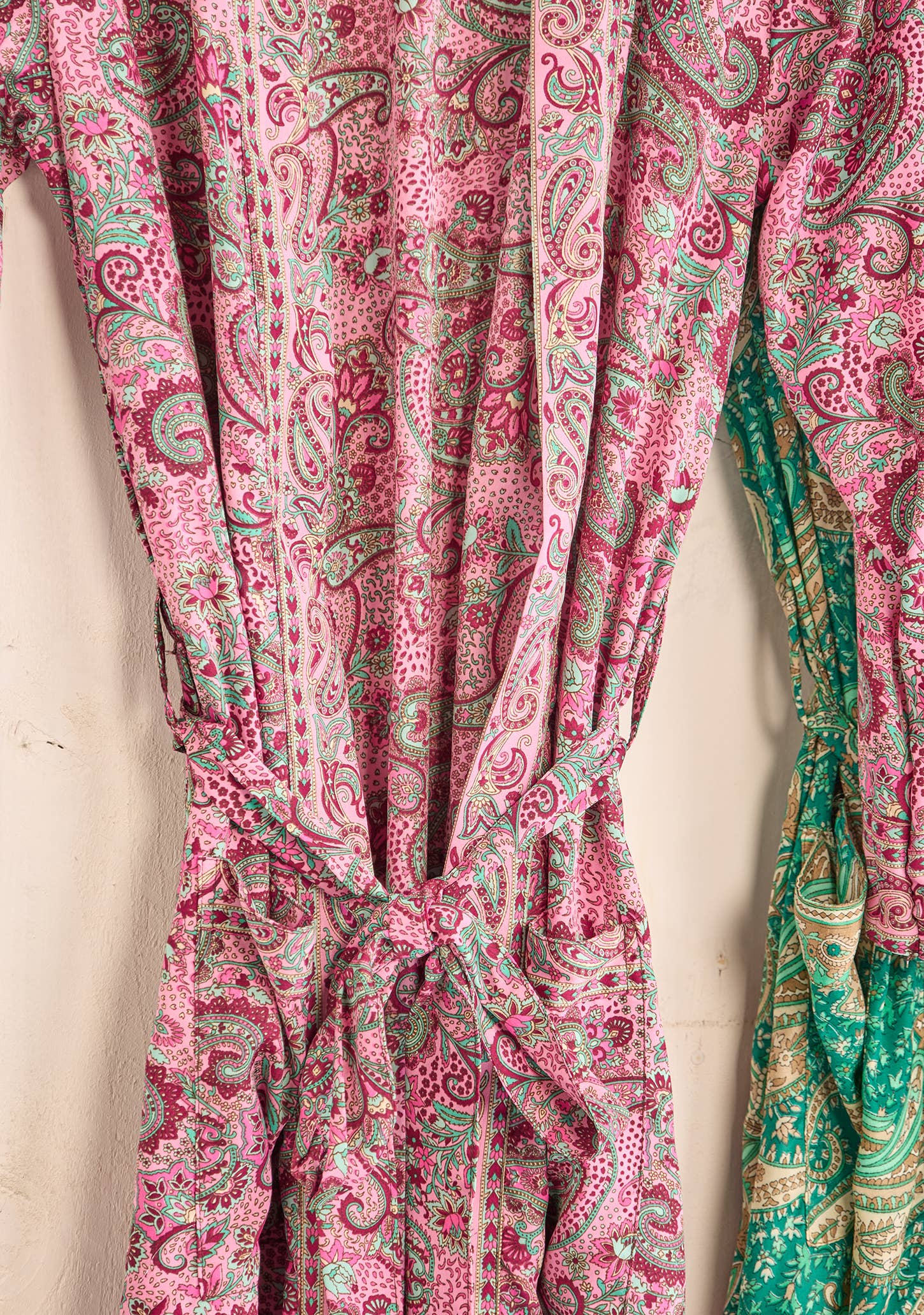 Pink Paisley Kimono