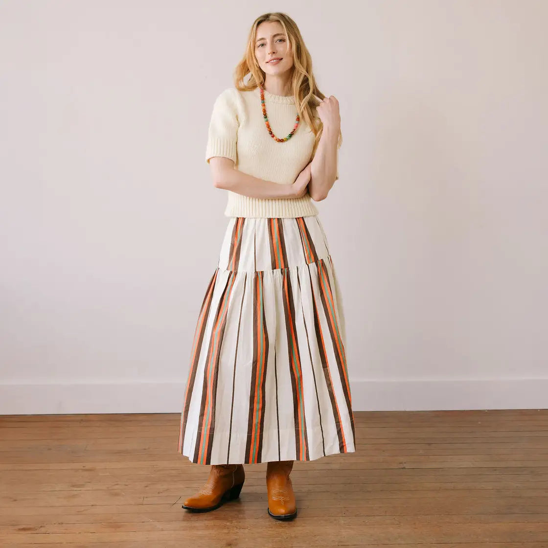 Vintage Stripe Colette Skirt