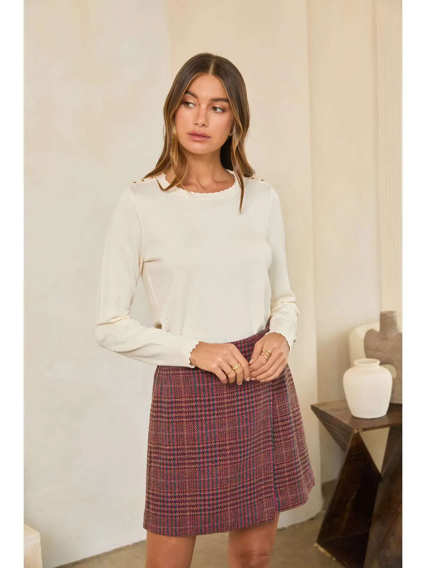 Catherine Sweater | Ivory