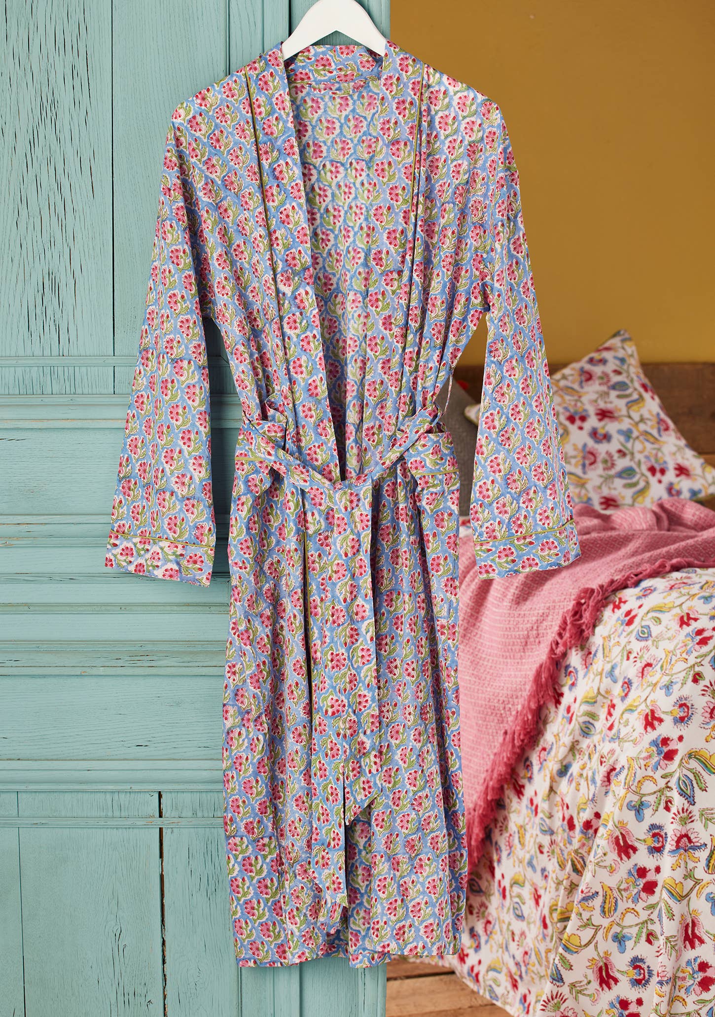 Taruni Block Print Kimono