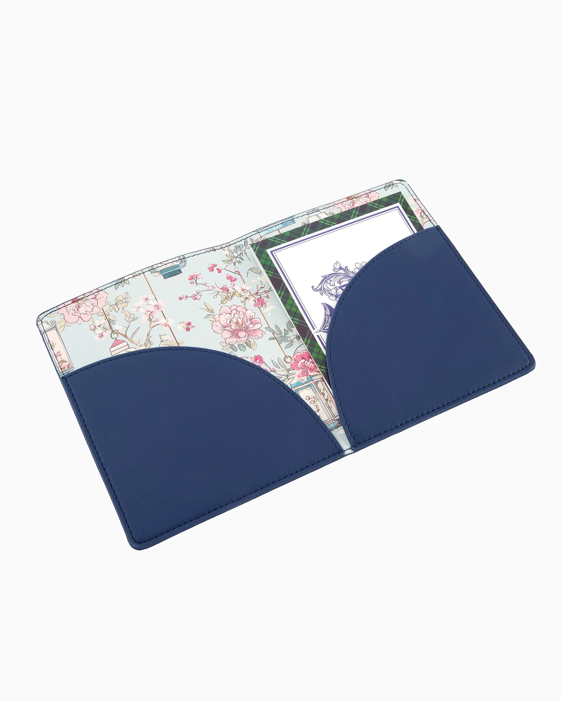 Mahjong Card Folio |Navy Blue