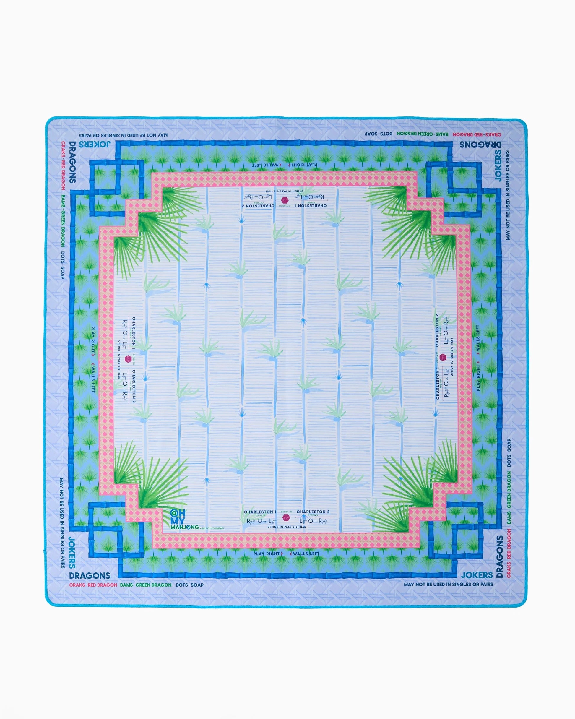 Mahjong Playing Mat | Palm Paradise