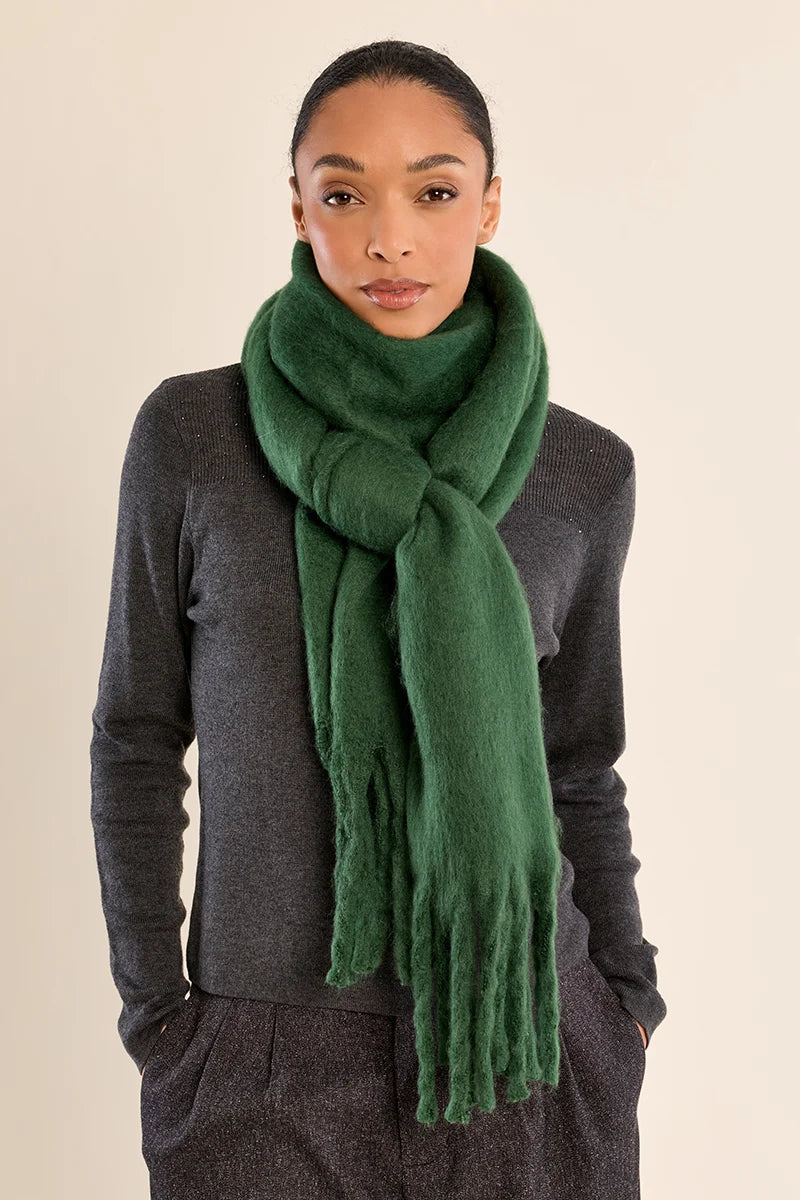Tassel Scarf | Green