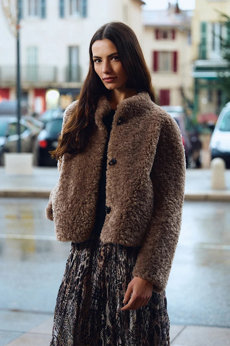 Shearling Jacket | Brown
