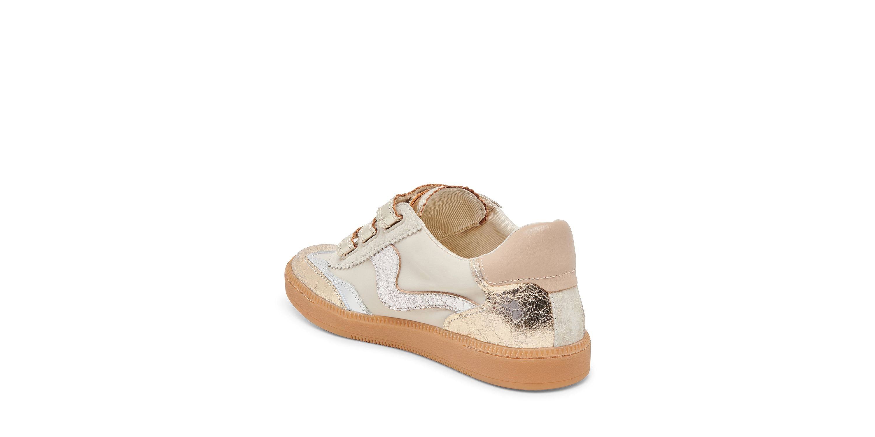 Notice Velcro | Silver/Gold Distressed