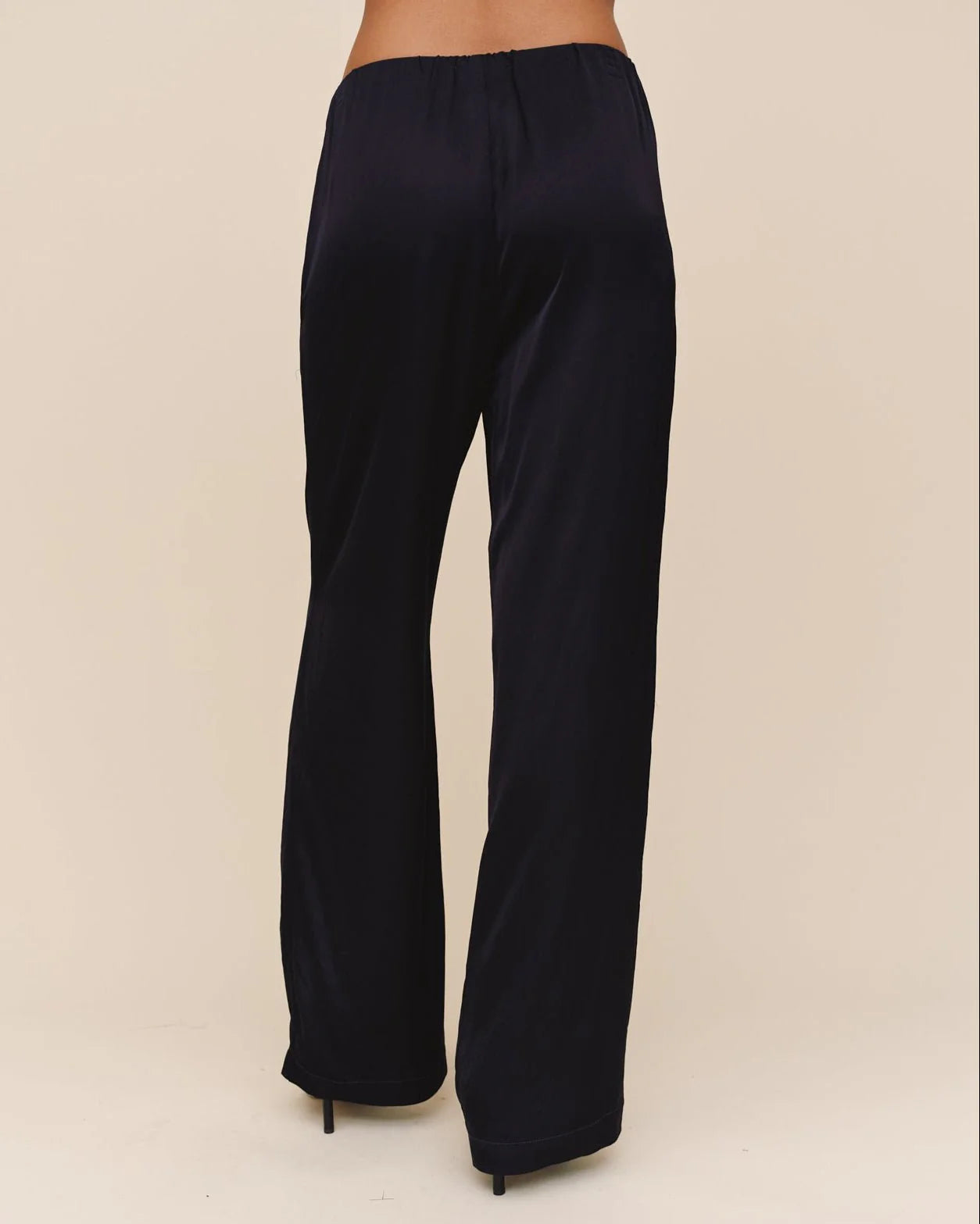 Sleek Wide Leg Pant | Midnight Sky