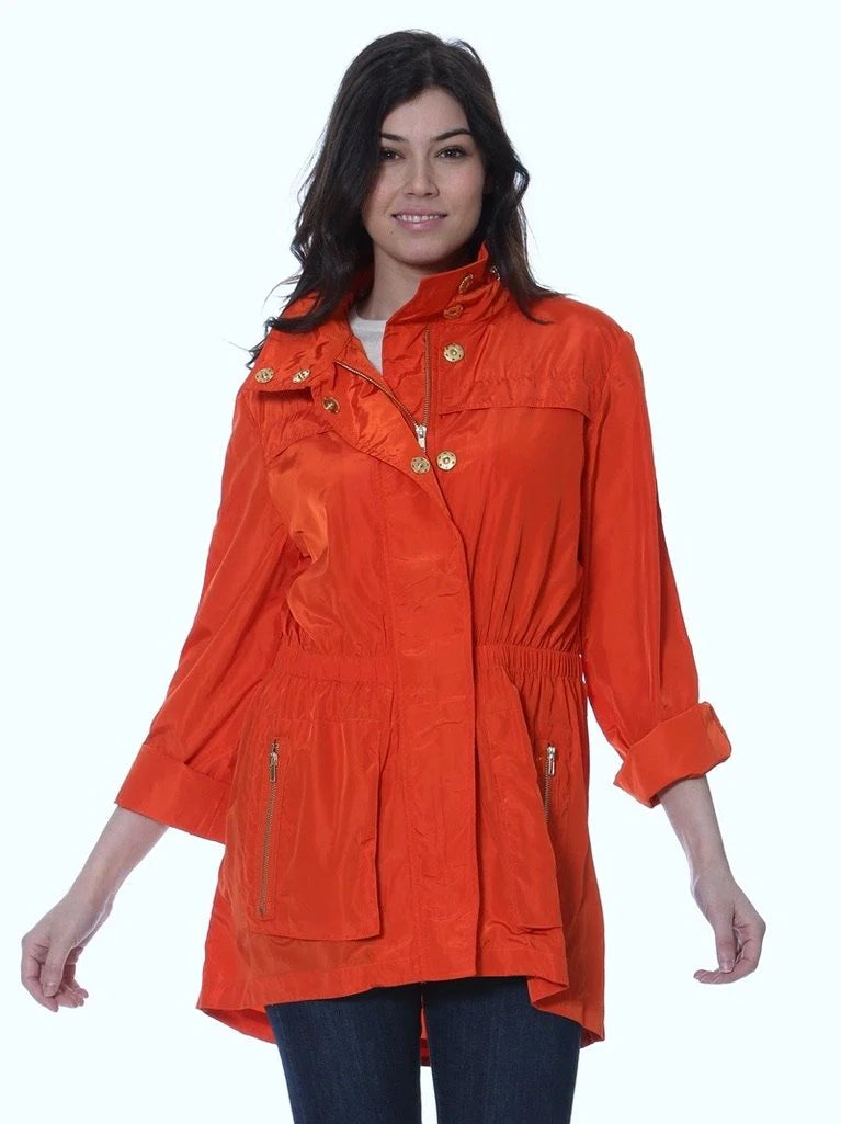Tess Jacket - Hermes Orange