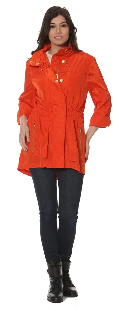 Tess Jacket - Hermes Orange